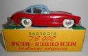 【送料無料】ホビー 模型車 車 レーシングカー スケールメルセデストーンレッドquiralu repro 143 scale mercedes 300 sl 2...