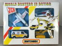 【送料無料】ホビー 模型車 車 レーシングカー アクションセットマッチドラマーjcb matchbox world batteurs en action rar...