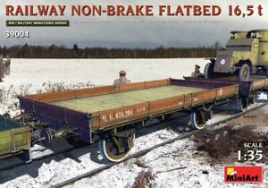 【送料無料】ホビー 模型車 車 レーシングカー ミニアートブレーキmini art 39004 railway nonbrake flatbed 16,5 t 135
