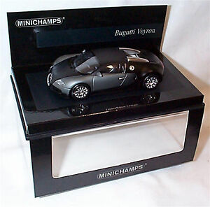 【送料無料】ホビー　模型車　車　レーシングカー ブガッティマットブラックボックスリミテッドエディションスケール