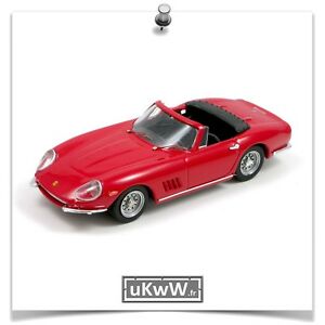 【送料無料】ホビー　模型車　車　レーシングカー ベストフェラーリクモbest 143 ferrari 275 gtb4 spider 1967