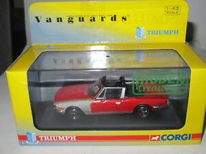 ホビー　模型車　車　レーシングカー コーギーペッパーレッドcorgi vanguardstriumph stagpiment rouge va10101 comme neufboxed