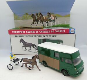 【送料無料】ホビー　模型車　車　レーシングカー レース29293 cij de norev ex dinky toys 47400 saviem sulky chevaux course 143