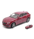 【送料無料】ホビー 模型車 車 レーシングカー マセラティマセラティテmaserati levante amarant red 124(3)