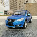 【送料無料】ホビー 模型車 車 レーシングカー モデルcar model suzuki sx4 suv blue 118 small gift