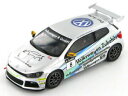 【送料無料】ホビー 模型車 車 レーシングカー #カップvolkswagen scirocco lisowski 8 rcup 2011 143