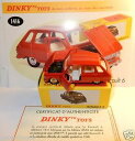 【送料無料】ホビー 模型車 車 レーシングカー ルノーアトラスボックスdinky toys atlas renault 6 r6 1968 rouge 143 ref 1416 in box