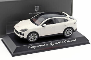 ホビー　模型車　車　レーシングカー ポルシェカイエンハイブリッドporsche cayenne e hybrid coupe annee de construction 2019 blanc 143 norev