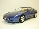 【送料無料】ホビー　模型車　車　レーシングカー フェラーリferrari 456 gt bleu 118