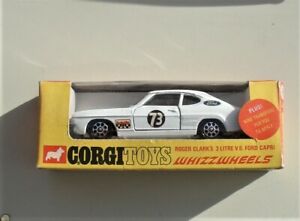 ̵ۥۥӡϷ֡֡졼󥰥 㡼顼եɥץܥånouvelle annoncecorgi 303 roger clarks 3 l v6 ford capri, whizzwheels, avec boite amp; info