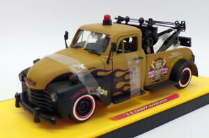 【送料無料】ホビー　模型車　車　レーシングカー スケールシボレーレッカートラックフォンダッチjada toys 124 scale 59105 1953 chev..