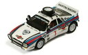 【送料無料】ホビー 模型車 車 レーシングカー ランチアラリーマルティニレーシングサファリラリー143 lancia 037 rally martini rac...