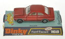 【送料無料】ホビー 模型車 車 レーシングカー フォードエスコートボックスボックスヌォーヴァdinky toys 168 ford escort, in box...