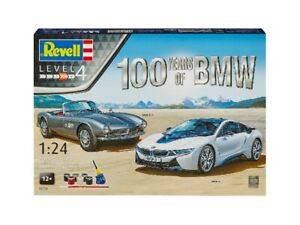 【送料無料】ホビー 模型車 車 レーシングカー セットプラスチックモデルキット100th anniversary bmw gift set 124 plastic model kit revell