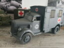 【送料無料】ホビー 模型車 車 レーシングカー forces of valor ww2 unimax metal ambulance