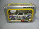 【送料無料】ホビー　模型車　車　レーシングカー ランチアデルタモンテカルロラリー＃ak531 burago 124 lancia delta s4 rallye monte carlo 1986 7 ref 0115 tbe