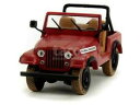 【送料無料】ホビー 模型車 車 レーシングカー ジープリスクgreenlight jeep cj7 agence tous risques 143