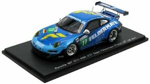 【送料無料】ホビー　模型車　車　レーシングカー ポルシェ＃モデルスパークモデルporsche 997 gt3 rsr 77 16th lm 2011 143 model s3418 spark model
