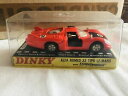 【送料無料】ホビー　模型車　車　レーシングカー アルファロメオイギリスビンテージルマンdinky toys alfa romeo 33 tipo le mans made in england vintage