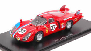 ホビー　模型車　車　レーシングカー スパークモデルアルファロメオリタイアspark model s4369 alfa romeo t332 n37 dnf lm 1968 tpiletterslotemaker 143