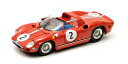 【送料無料】ホビー 模型車 車 レーシングカー フェラーリ#パリモデルアートモデルferrari 330 p 2 paris 1964 143 model 0180 artmodel
