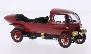 ホビー　模型車　車　レーシングカー オープンダークレッドモデルリオalfa ricotti 4060 open 1915 dark red 143 model rio