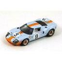 【送料無料】ホビー　模型車　車　レーシングカー フォードルマンロドリゲスビアンキ43lm68 ford gt 40, 9, winner le mans 1968 p rodriguezl bianchi