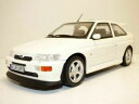 【送料無料】ホビー 模型車 車 レーシングカー ford escort cosworth blanc 118