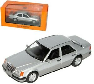 ホビー　模型車　車　レーシングカー ベンツクラスリムジンメタリックシルバーmercedesbenz classe e w124 limousine argent metallique 19841997 143