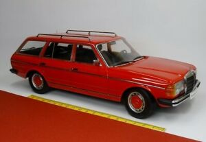 【送料無料】ホビー　模型車　車　レーシングカー メルセデスクラスレッドスケールmercedes classe e 250 t s123 rouge 118 kkscale 180092