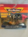 【送料無料】ホビー　模型車　車　レーシングカー マイクロマシンセミトレーラースニフボックスポストmicro machines, galoob, semiremorques shake amp; sniff bon etat, entierement neuf dans sa boite fr