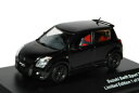 【送料無料】ホビー　模型車　車　レーシングカー スズキスイフトスポーツブラックトリプルsuzuki swift mz ez sport noir 20052010 limite 1 de 600 triple 9 143 i