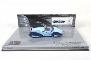 【送料無料】ホビー　模型車　車　レーシングカー タイプカブリオレdelahaye type 135m cabriolet bleu 1937