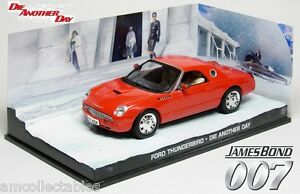 【送料無料】ホビー　模型車　車　レーシングカー ジェームスボンドフォードサンダーバードダイカストモデルjames bond 007 la another jour ford thunderbird 143 diecast modele neuf