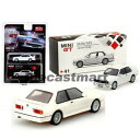 【送料無料】ホビー　模型車　車　レーシングカー ミニホワイトアルパインミニチュアカーmini gt 164 mijo exclusif bmw m3 e30 alpin blanc lhd voiture miniature neuf