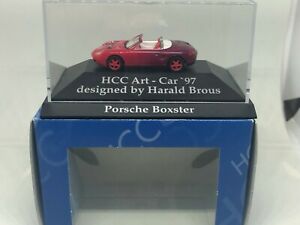 【送料無料】ホビー　模型車　車　レーシングカー ポルシェアートherpa 187 porsche boxter hcc art car 97
