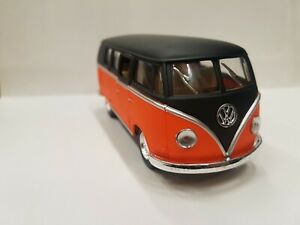 【送料無料】ホビー　模型車　車　レーシングカー クラシックフォルクスワーゲンバスマットブラックオ..