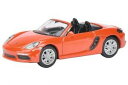 【送料無料】ホビー 模型車 車 レーシングカー モデルポルシェボクスターオレンジschuco 26291 187 porsche 718 boxster s o...