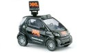 【送料無料】ホビー　模型車　車　レーシングカー ブッシュスマートフォーツーヘッセンbusch 48995 187 smart fortwo de hessen rundfunk xxl neuf