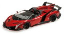 【送料無料】ホビー 模型車 車 レーシングカー ランボルギーニロードスターメタリックレッドlamborghini veneno roadster rouge metallise