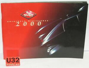 ホビー　模型車　車　レーシングカー カタログページguiloy catalogue edition annee 2000 63 pages neuf