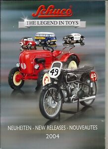 【送料無料】ホビー　模型車　車　レーシングカー モデルカタログトラックヒートcatalogue schuco the legend in toys annee 2004 voiture camion moto