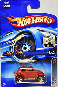 【送料無料】ホビー 模型車 車 レーシングカー ホットホイールレッドラインバハ＃パッキンhot wheels 2006 ligne rouge baja insecte 099 rouge emballage dorigine