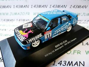 【送料無料】ホビー 模型車 車 レーシングカー ネットワークアトラス＃btcc2 voiture 143 ixo atlas btcc bmw m3 e30 11 1991 will hoy