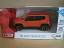 yzzr[@͌^ԁ@ԁ@[VOJ[ IWfhW[vlQ[hmondo jeep renegade en orange 143 modele de voiture