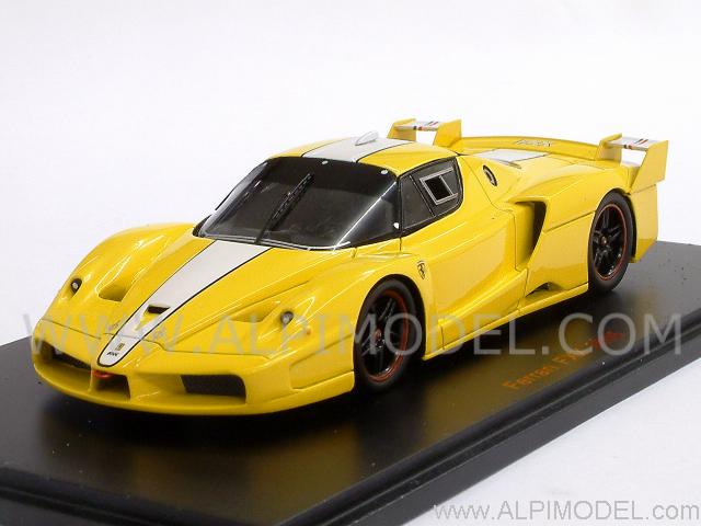 【送料無料】ホビー 模型車 車 レーシングカー フェラーリイエローレッドラインferrari fxx 2005 yellow 143 red line rl112