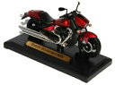 ホビー　模型車　車　レーシングカー スズキブルバードレッドオートバイモデルsuzuki boulevard m90 rouge 118 motormax modele moto avec ou sans individiu