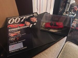 【送料無料】ホビー 模型車 車 レーシングカー ジェームズボンドカーコレクションフェラーリjames bond car collection 007 issue 10ferrari f355goldeneye