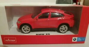 【送料無料】ホビー　模型車　車　レーシングカー モデルレッドbmw x6 auto modele 143 moule sous pression rastar neuf jamais ouvert rouge