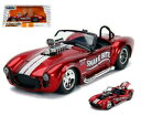 yzzr[@͌^ԁ@ԁ@[VOJ[ VFr[Ruwr^bNbhfshelby cobra 427 sc 1965 snake bite metallic red 124 model jada toys